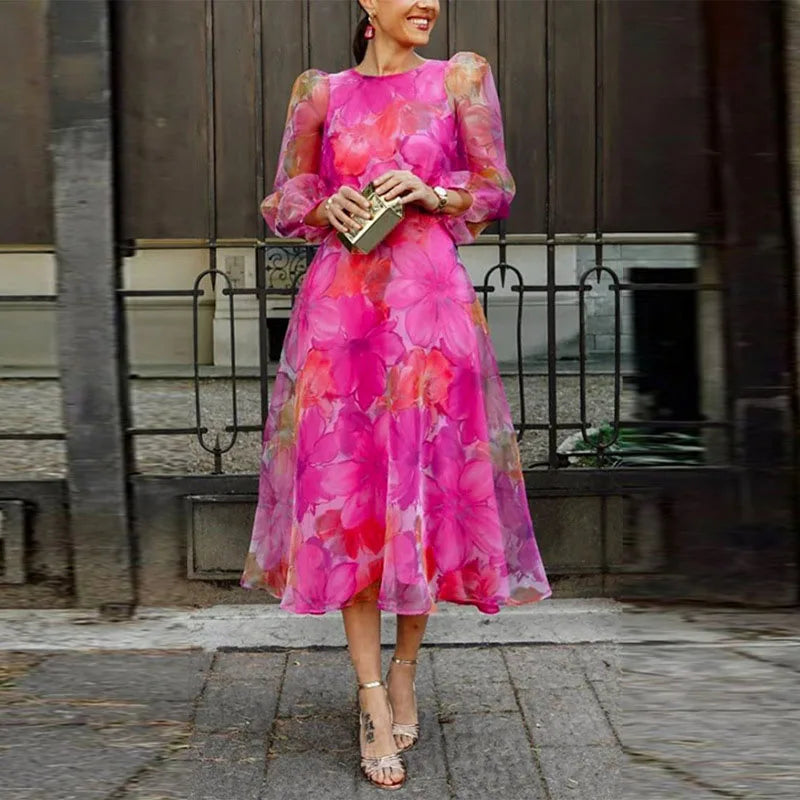 Women Wedding Guest Dress Floral Midi Dress Long Sleeve Elegant Formal Occasion Flowy Fit The Hills Nashville Women Wedding Guest Dress Floral Midi Dress Long Sleeve Elegant Formal Occasion Flowy Fit The Hills Nashville