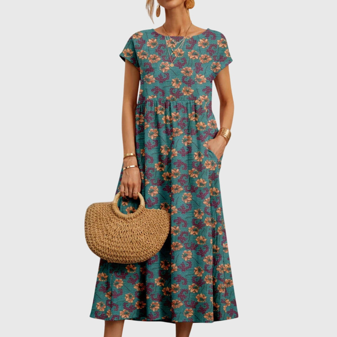 valencia floral cotton maxi dress ALICE + OLIVIA Valencia Floral Cotton Maxi Dress