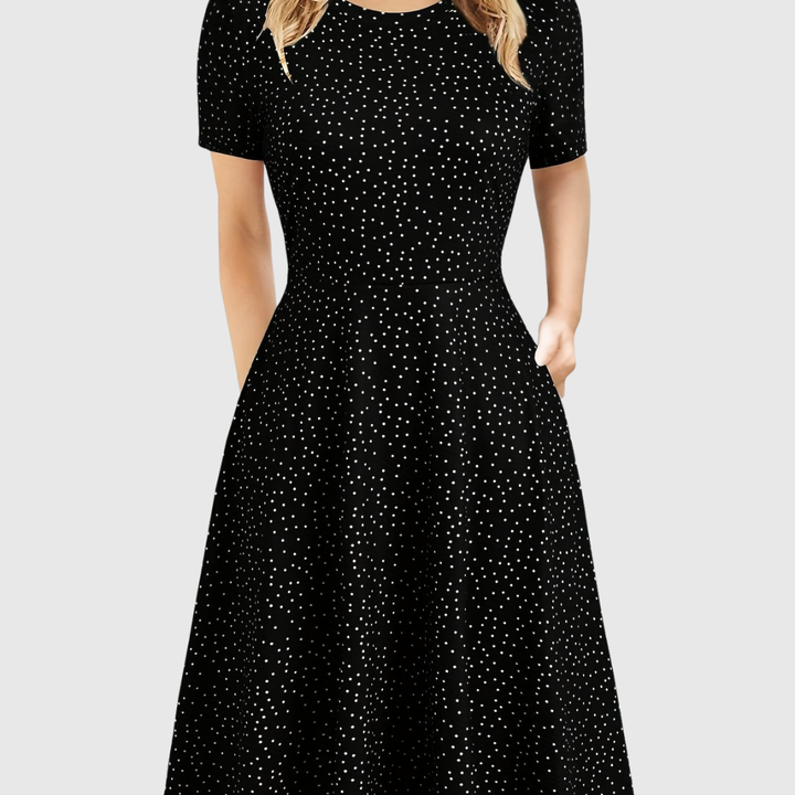 Evelyn Quinn | Retro A-Line Summer Dress