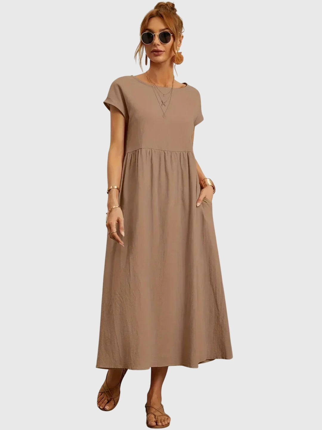 Giselle - Casual Pocket Dress