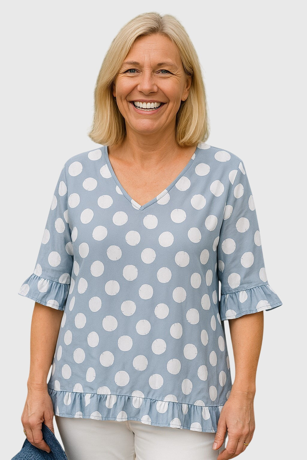 Eira | Blouse - Blue