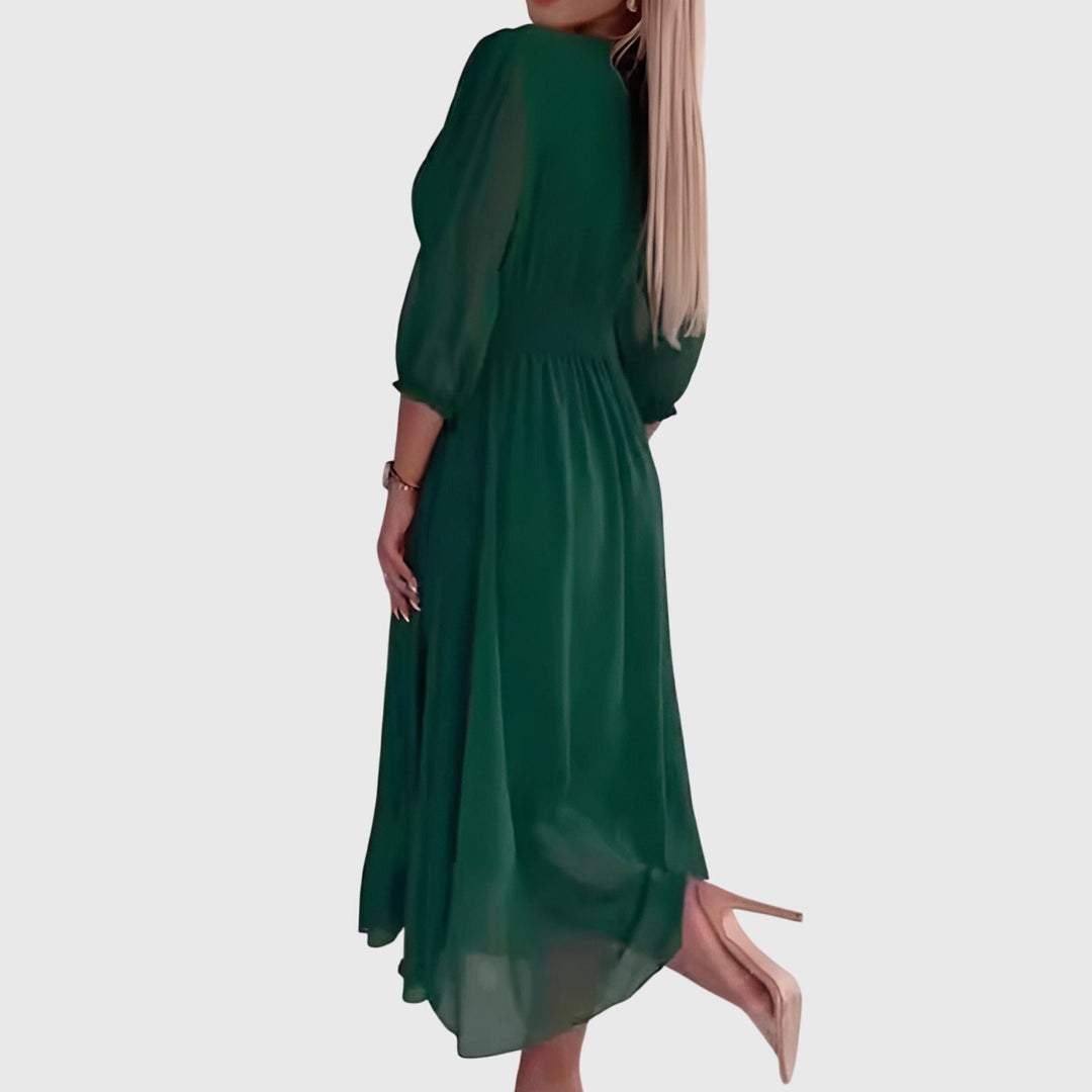 Chloe | Lightweight Silky Chiffon Dress