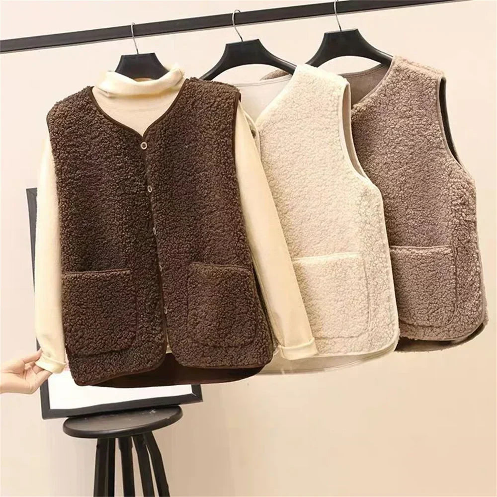 Faye | Luxe Fleece Vest