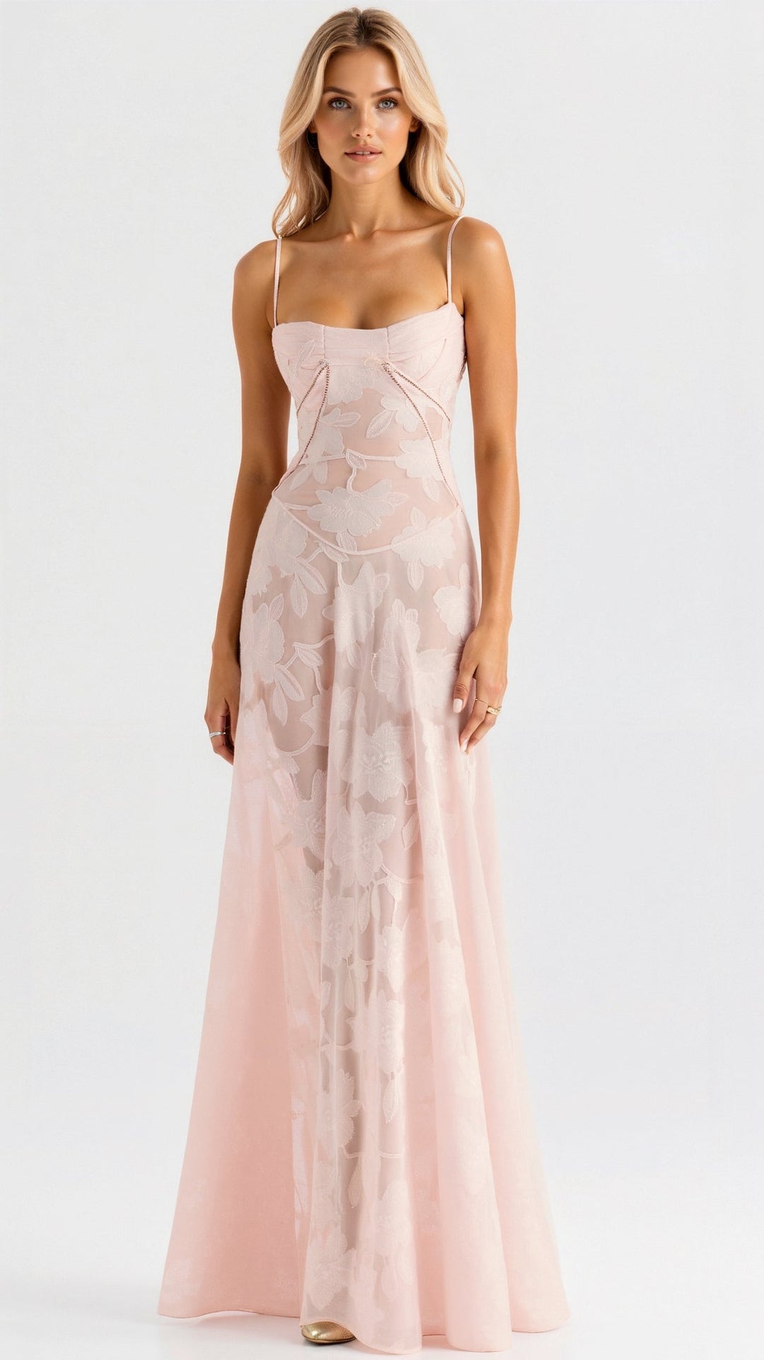 Lauren | Women’s Wedding Guest Dress Bustier Maxi Dress