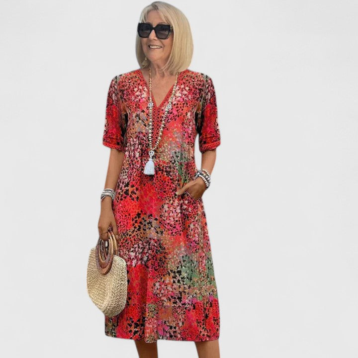 Isolde | Stylish Midi Dress