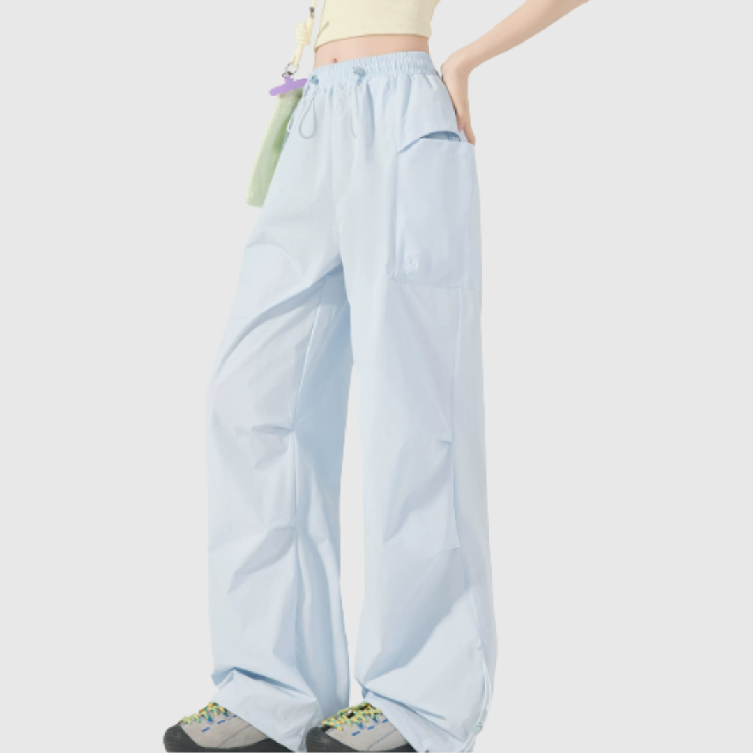 Lani | Women Wide Leg Pants with Relaxed Fit Straight Leg Oversized