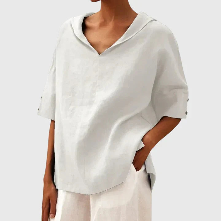 Ayla | Blouse - White
